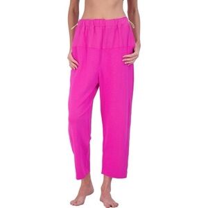 Free People Surfside joggers in Living Magenta (Large)